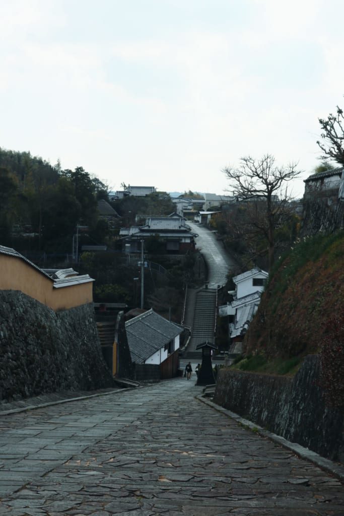 Rue historique du quartier des samouraïs, Kitsuki, Oita, Japon