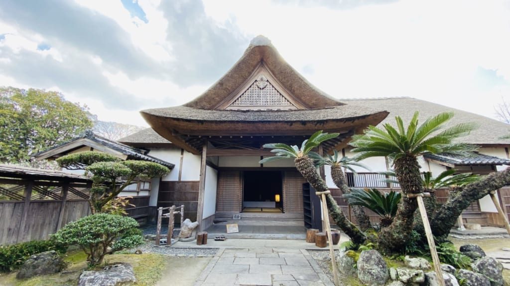 La résidence Ohara dans le quartier des samouraïs de Kitsuki, Oita, Japon