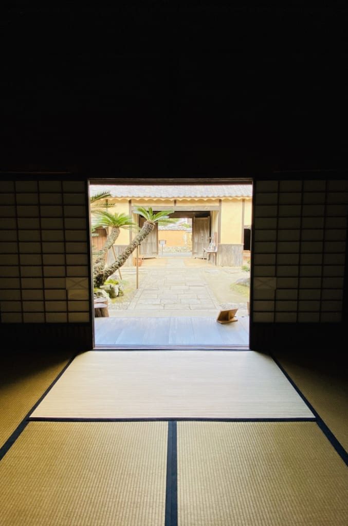 A l’intérieur de la résidence Ohara dans le quartier des samouraïs de Kitsuki