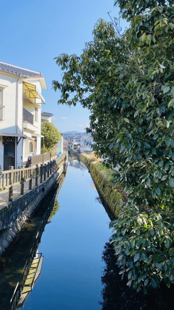 Le canal historique de Mameda, la petite kyoto de Kyushu