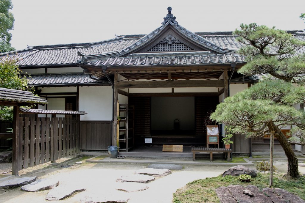 Entrée du Nomi-tei, résidence de samouraï à Kitsuki, Oita
