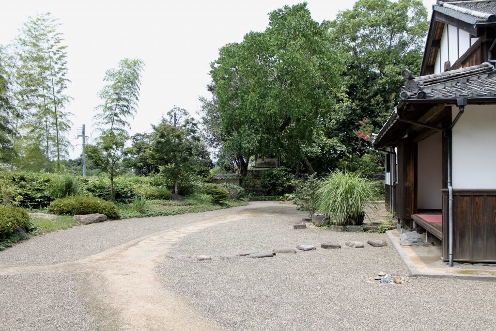 Entrée latérale du Nomi-tei, résidence de samouraï à Kitsuki, Oita