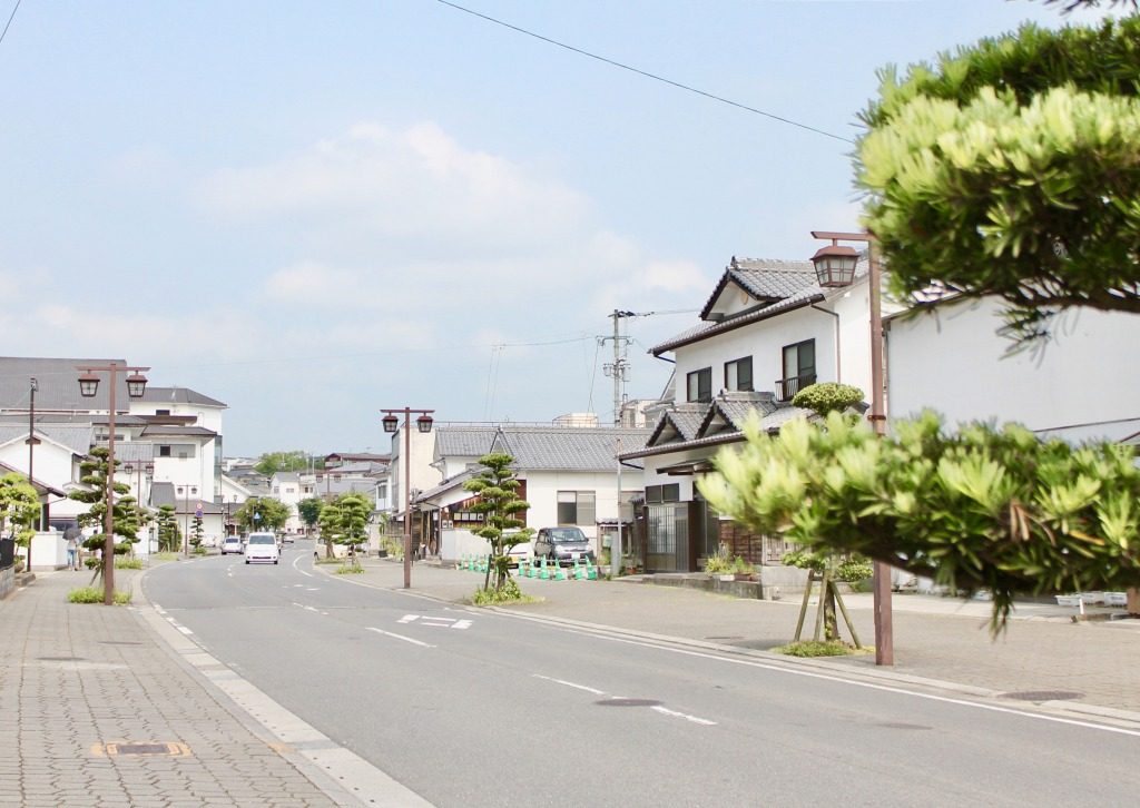 Centre-ville de Kitsuki, quartier commerçant (Nakamachi)