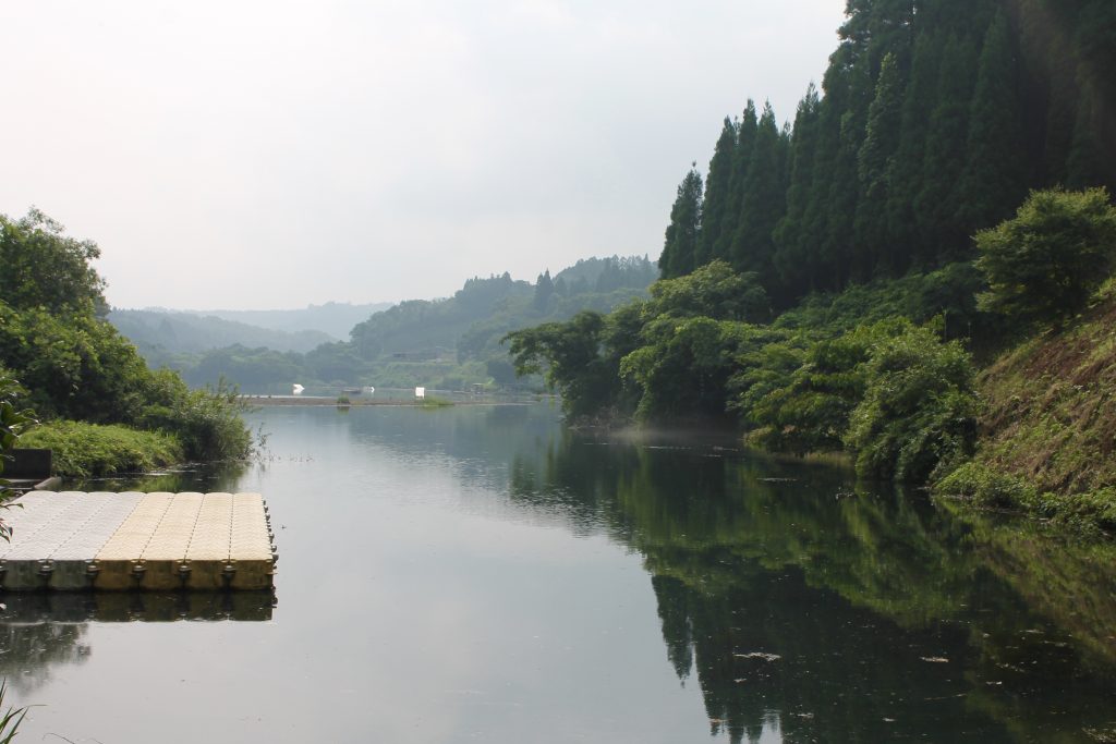 Lac Nagayu à Taketa, Oita