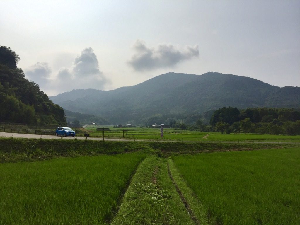 Les paysages japonais à Tashibunoshou inscrit au patrimoine mondial de l’agriculture avant de séjourner à la ferme Ofuji, Oita