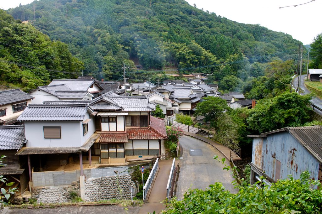 Village de potiers Onta dans la préfecture d'Oita, Kyushu, Japon